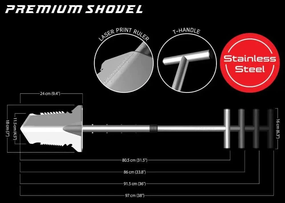 Nokta Premium Shovel - Image 3